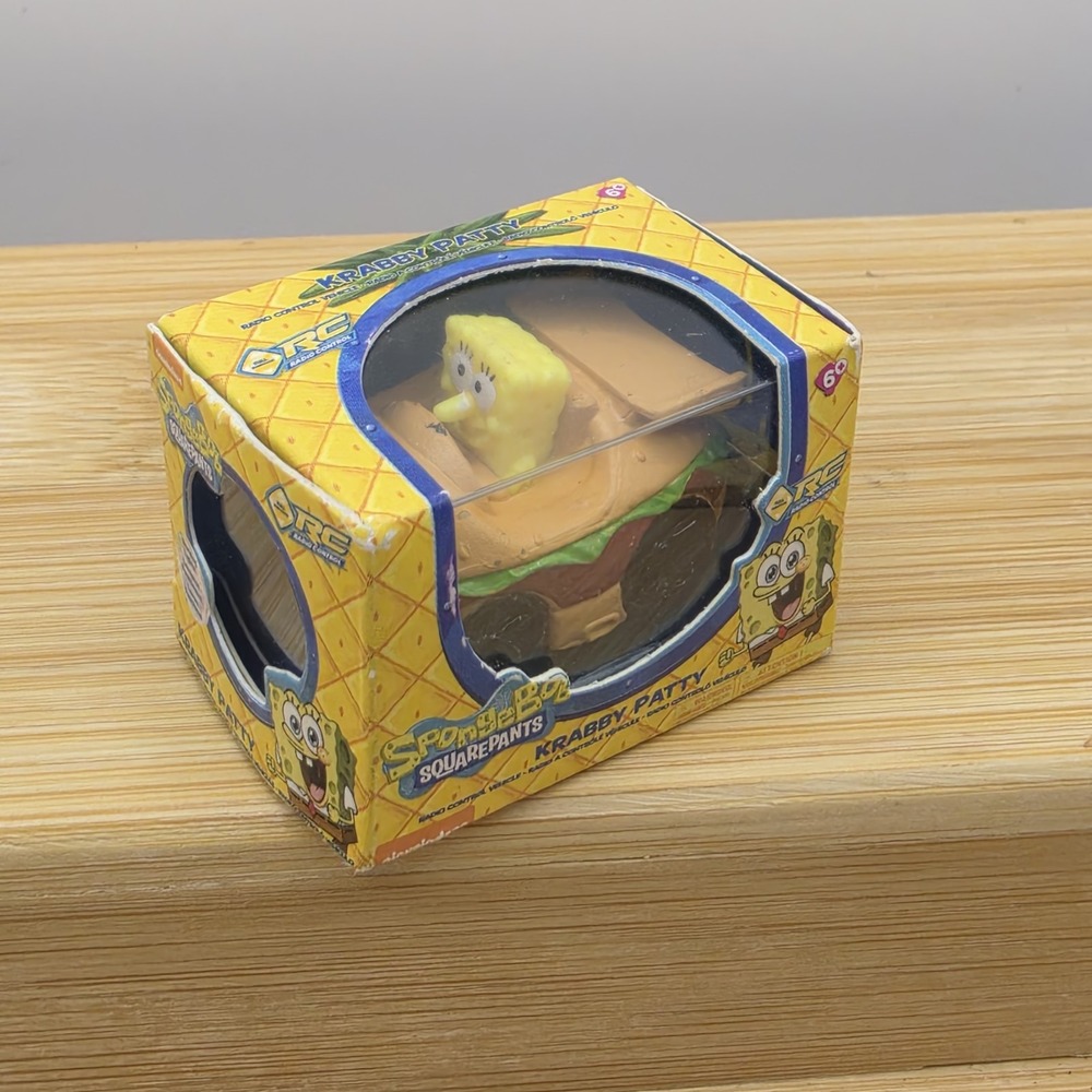 Zuru Toy Mini Brands Spongebob Squarepants Krabby Patty Rc Vehicle Replica #072